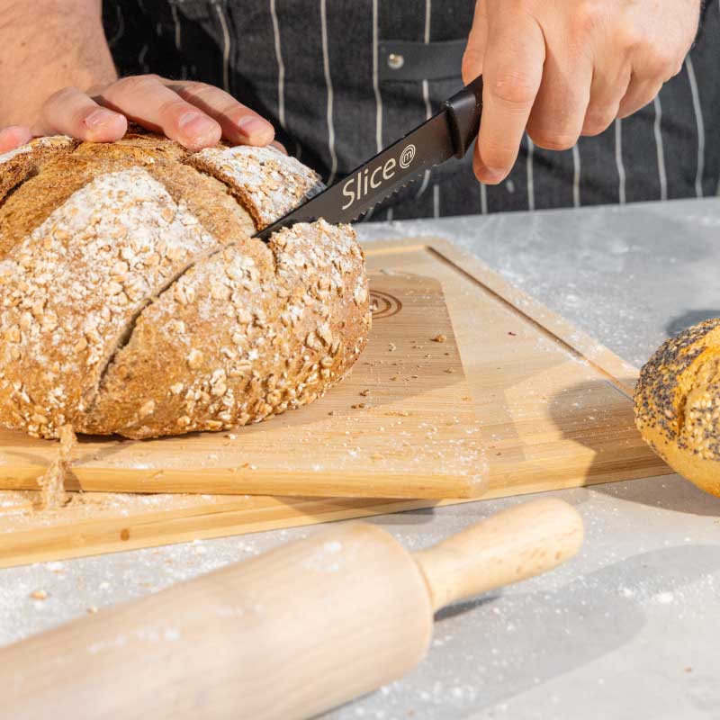 KNIFE & BOARD SET 6PCS