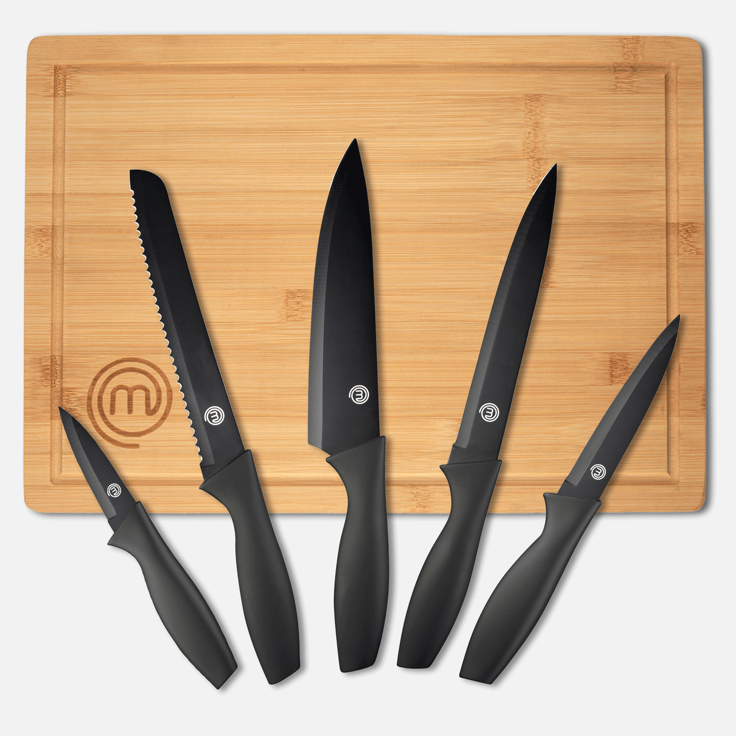 KNIFE & BOARD SET 6PCS