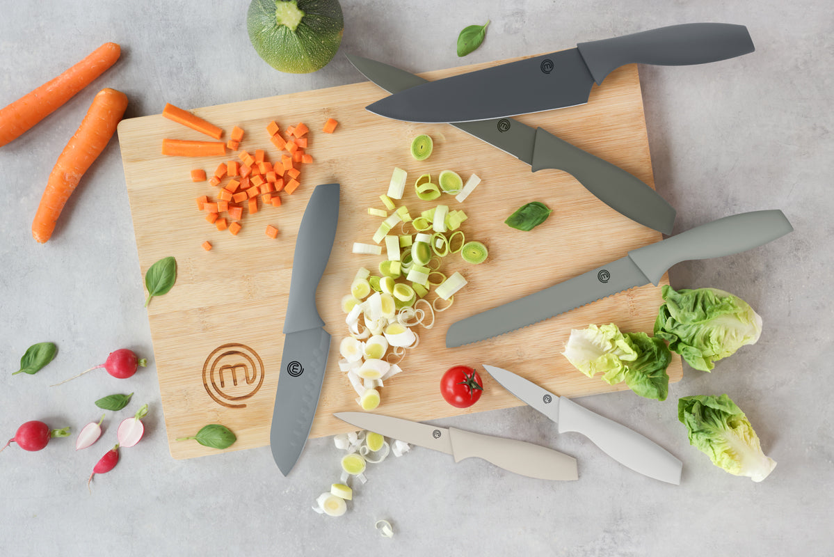 KNIVES & BLOCK 5PCS