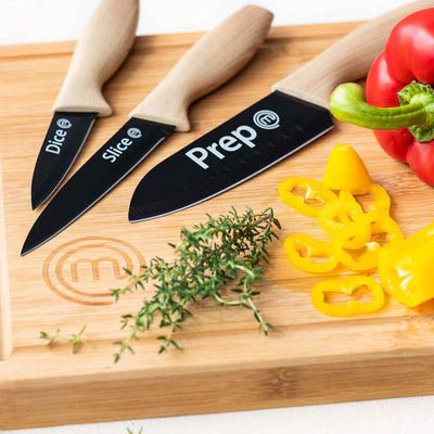 KNIFE & BOARD SET 4PCS