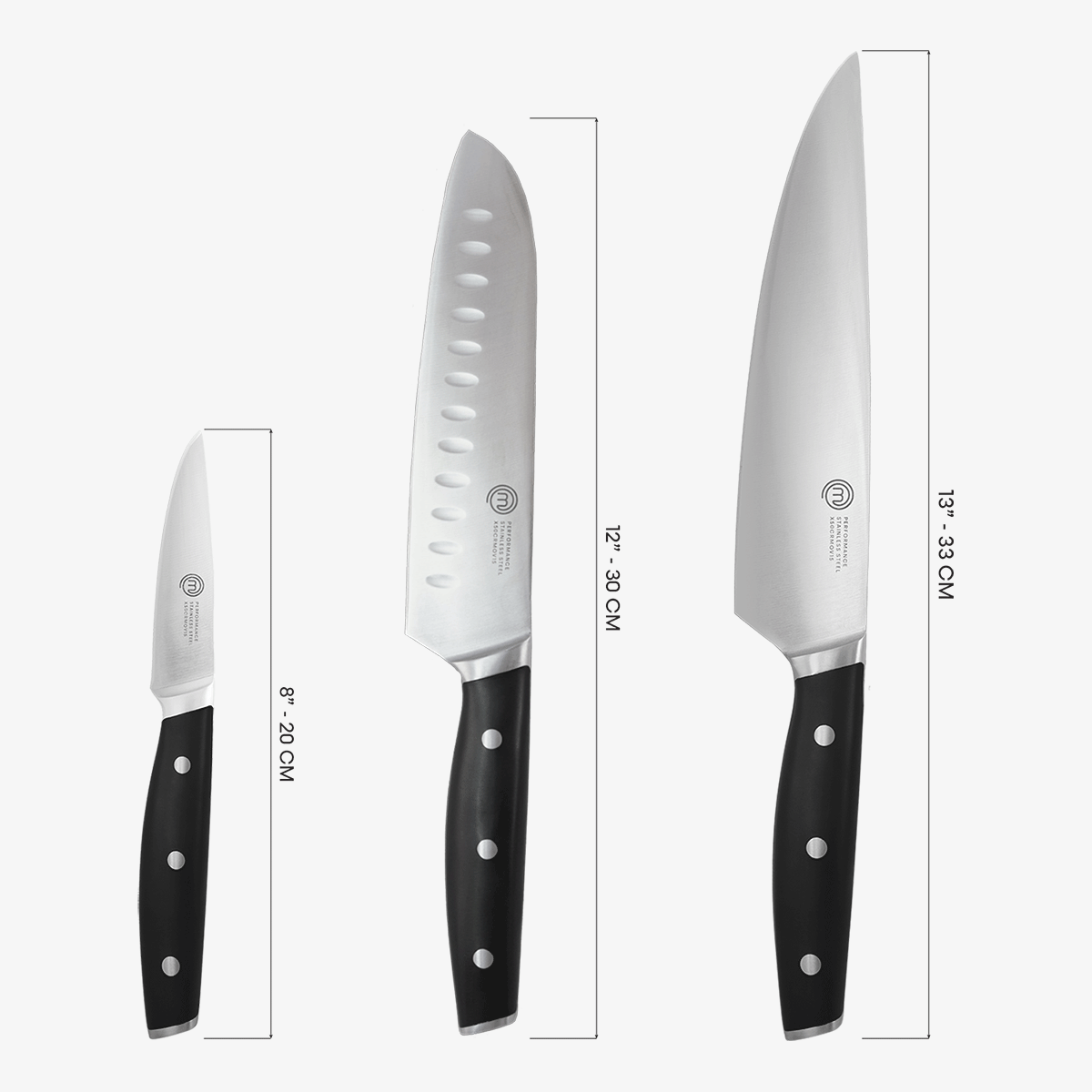 SHOW KNIFE SET 3PCS
