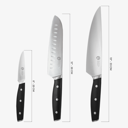 SHOW KNIFE SET 3PCS